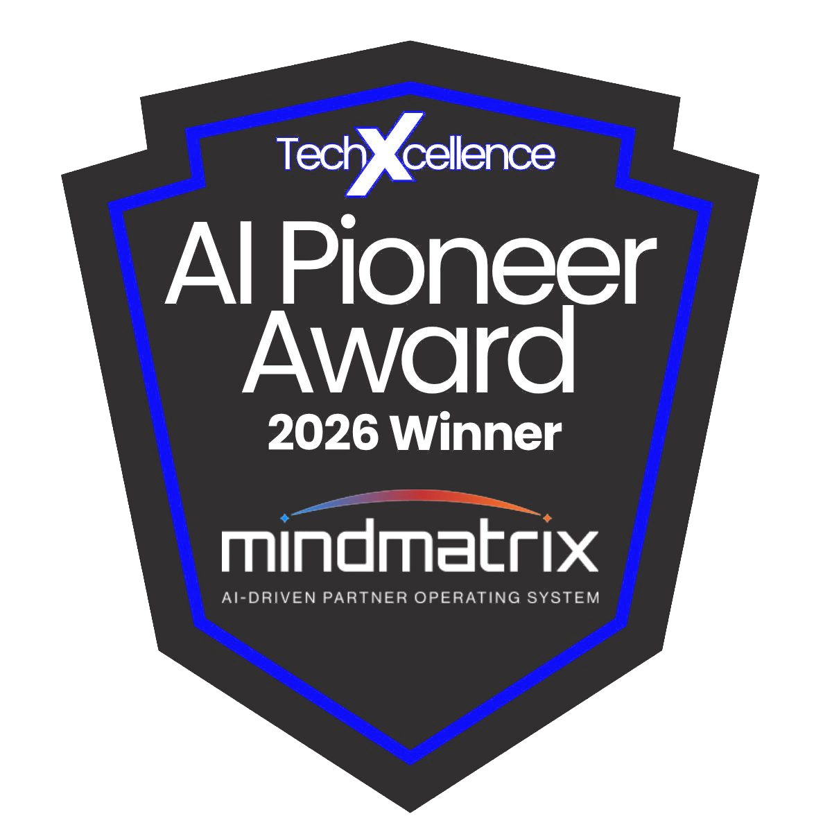 AI Pioneer Award 2026 Winner - Mindmatrix