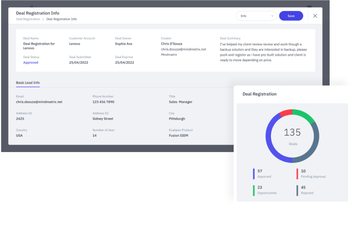 PRM Software, Partner relationship management software, Deal/lead registration